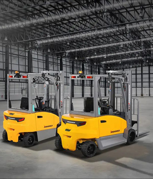 黄片抖音短视频池应用——24小时智能仓储AGV无人叉车